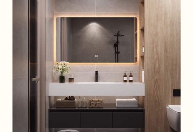 Phụ kiện gương trang trí phòng tắm tại Cần Thơ 