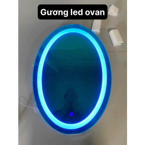 Gương LED ovan