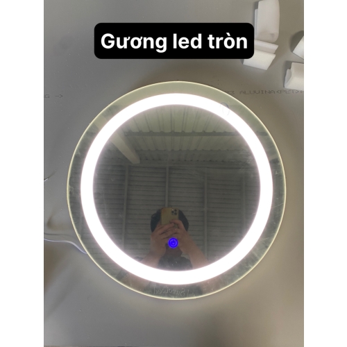 Gương LED tròn