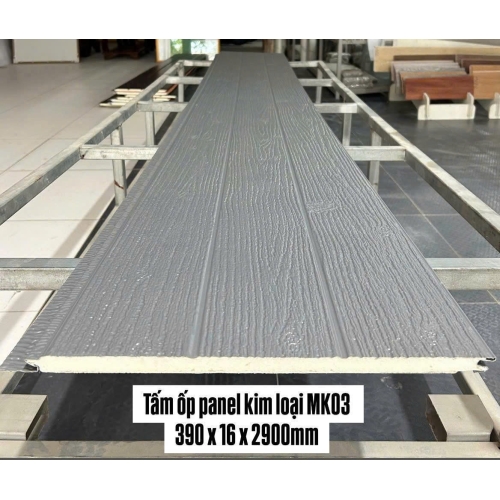 Tấm ốp panel kim loại MK03 – Giải pháp ốp tường hiện đại, bền đẹp