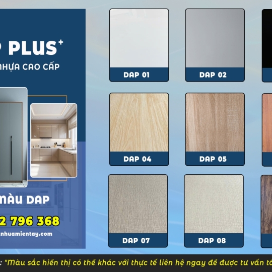Bảng màu DAP Plus