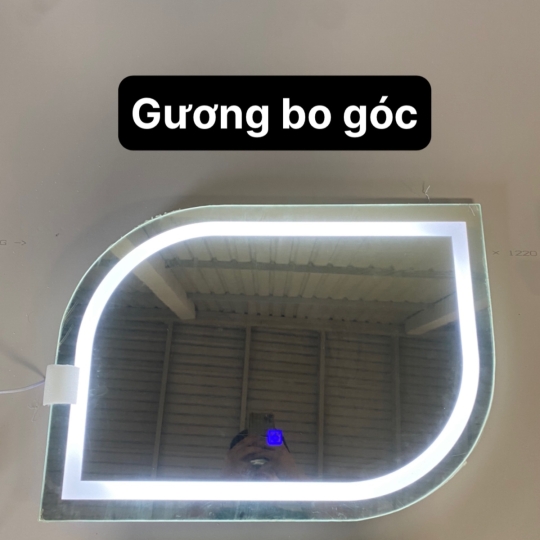 Gương bo góc