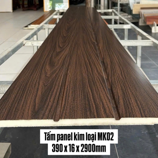 Tấm ốp panel kim loại MK02 – Giải pháp ốp tường hiện đại, bền đẹp