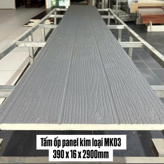 Tấm ốp panel kim loại MK03 – Giải pháp ốp tường hiện đại, bền đẹp