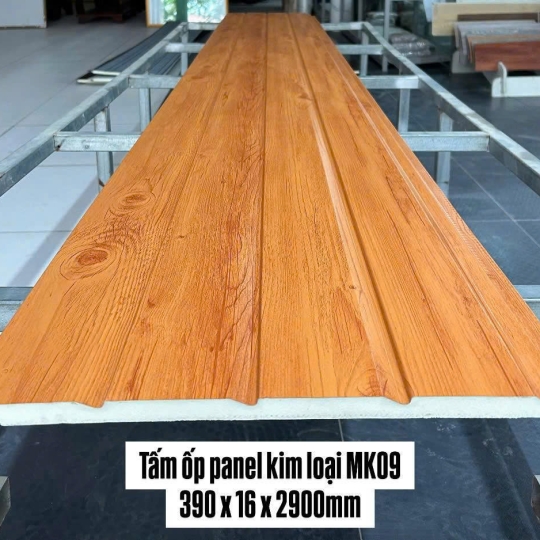 Tấm ốp panel kim loại MK09 – Giải pháp ốp tường hiện đại, bền đẹp