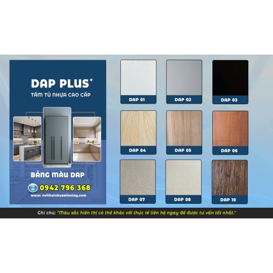Bảng màu DAP Plus