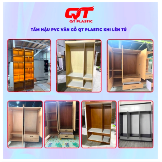 Tấm hậu tủ PVC VG03