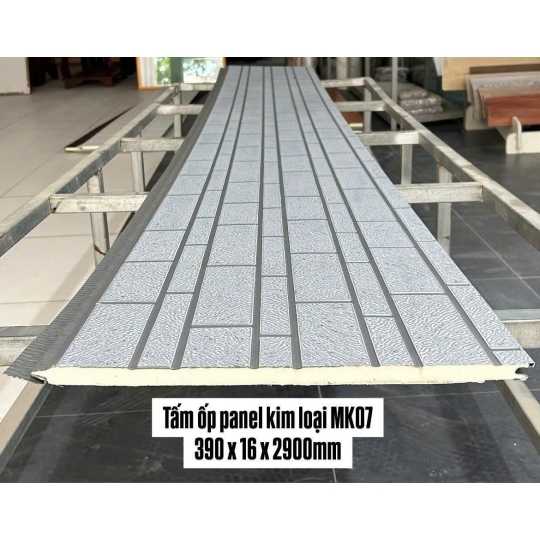 Tấm ốp panel kim loại MK02 – Giải pháp ốp tường hiện đại, bền đẹp